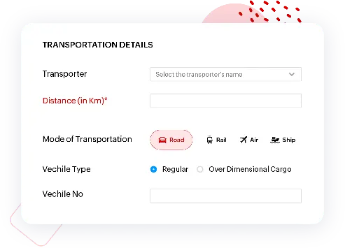 Create e-Way bills